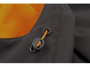FOX Bunda Black and Orange Softshell Jacket VÝPRODEJ!!
