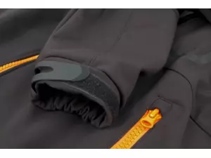 FOX Bunda Black and Orange Softshell Jacket VÝPRODEJ!!