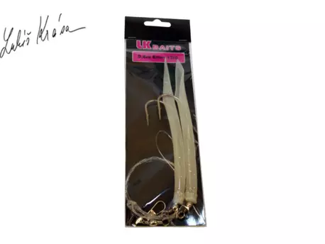 LK Baits Návazec na tresky 12/0 14cm Glitter Lumino