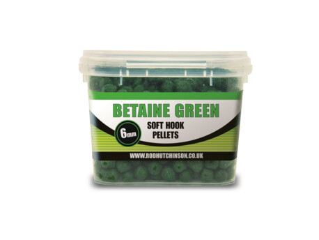 Rod Hutchinson RH Betaine Green Soft Hook Pellets 200g



