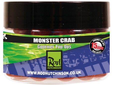 Rod Hutchinson RH Pop Ups Monster Crab with Shellfish Sense Appeal  15mm
