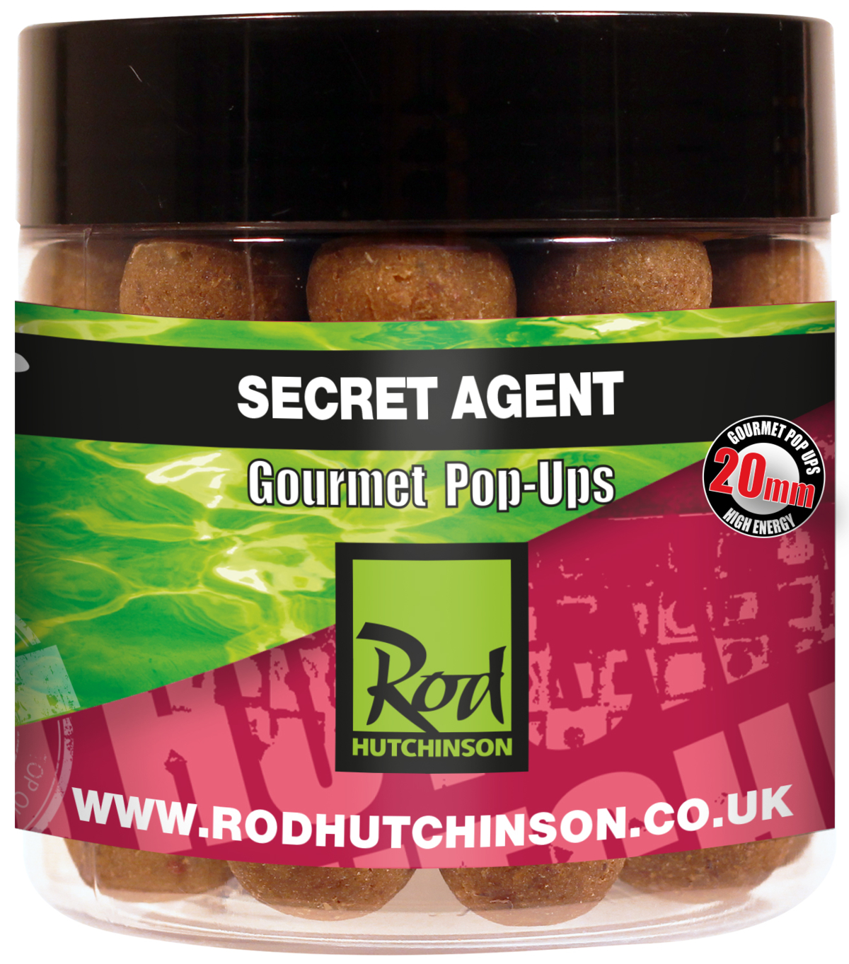 Rod Hutchinson RH Pop Ups Secret Agent with Liver Liquid 20mm