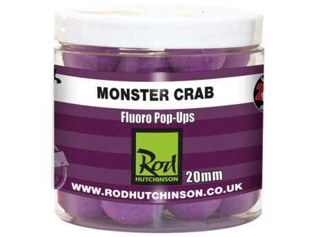 Rod Hutchinson RH Fluoro Pop ups Monster Crab with Shellfish Sense Appeal  20mm

