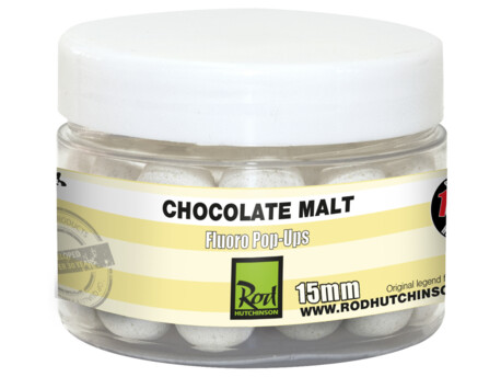 Rod Hutchinson RH Fluoro Pop Ups Chocolate Malt with Regular Sense Appeal  15mm
