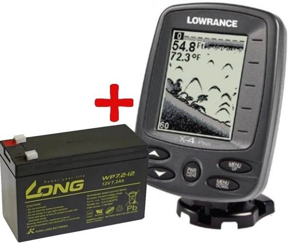 Lowrance X-4 PRO + baterie ZDARMA!!