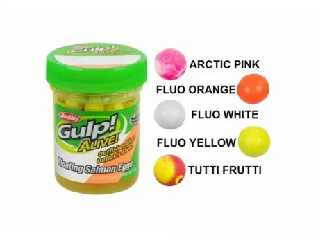 Jikry Berkley Gulp! Alive Floating Salmon Eggs 9mm