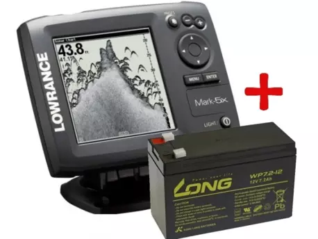 Lowrance MARK 5 X + BATERIE ZDARMA!!