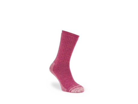 Silverpoint Outdoor Ponožky pánské Alpaca Merino Wool Hiker Raspberry