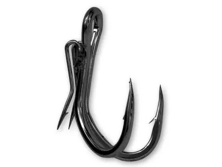 BLACK CAT Double Hook black nickel 5pcs