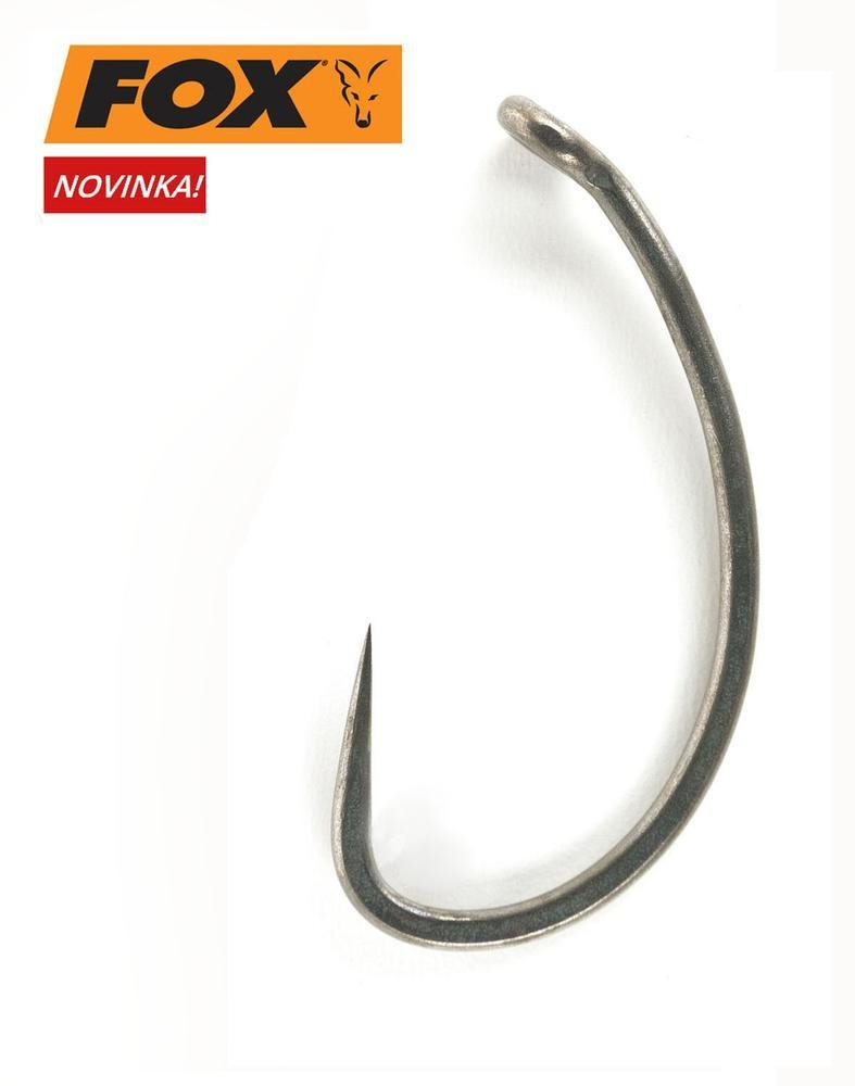 Fox háčky Edges Curve Shank Medium ( bez protihrotu)