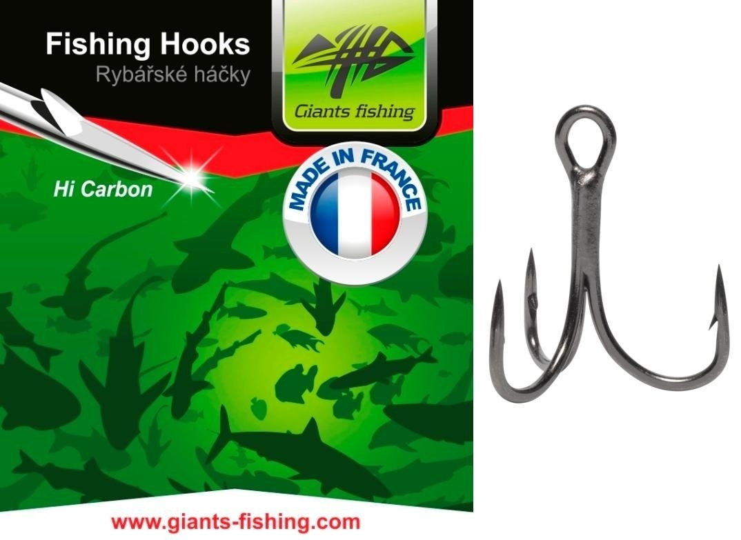 GIANTS FISHING Trojháčky 2X Strong 5ks 🎣 Na Soutoku