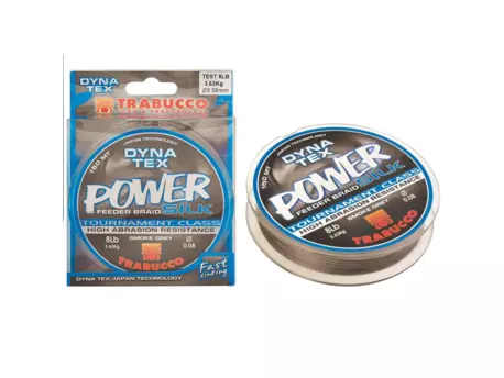 TRABUCCO Splétaná šňůra Dyna-Tex Power Silk Feeder 150m, 0,10mm