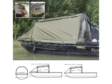 BLACK CAT  Special Boat Cave 335cm 220cm 105cm