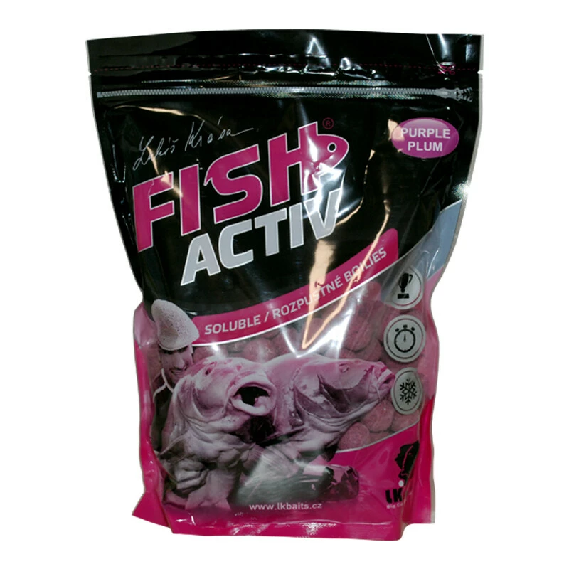 LK Baits Fish Activ Purple Plum 1kg, 20mm