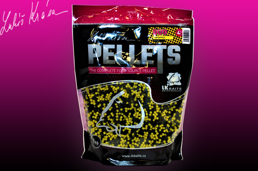LK Baits Duo Pellets Pineapple/Nutric 1kg, 4mm