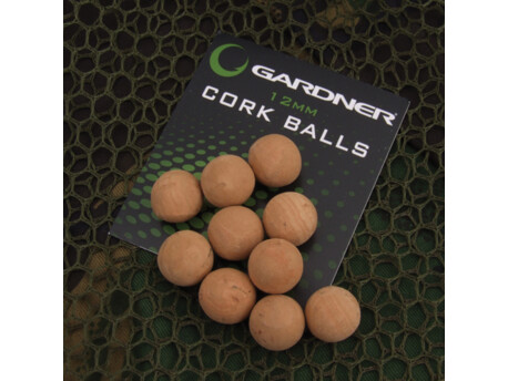 GARDNER Korkové kuličky Cork Balls 12mm, 10ks