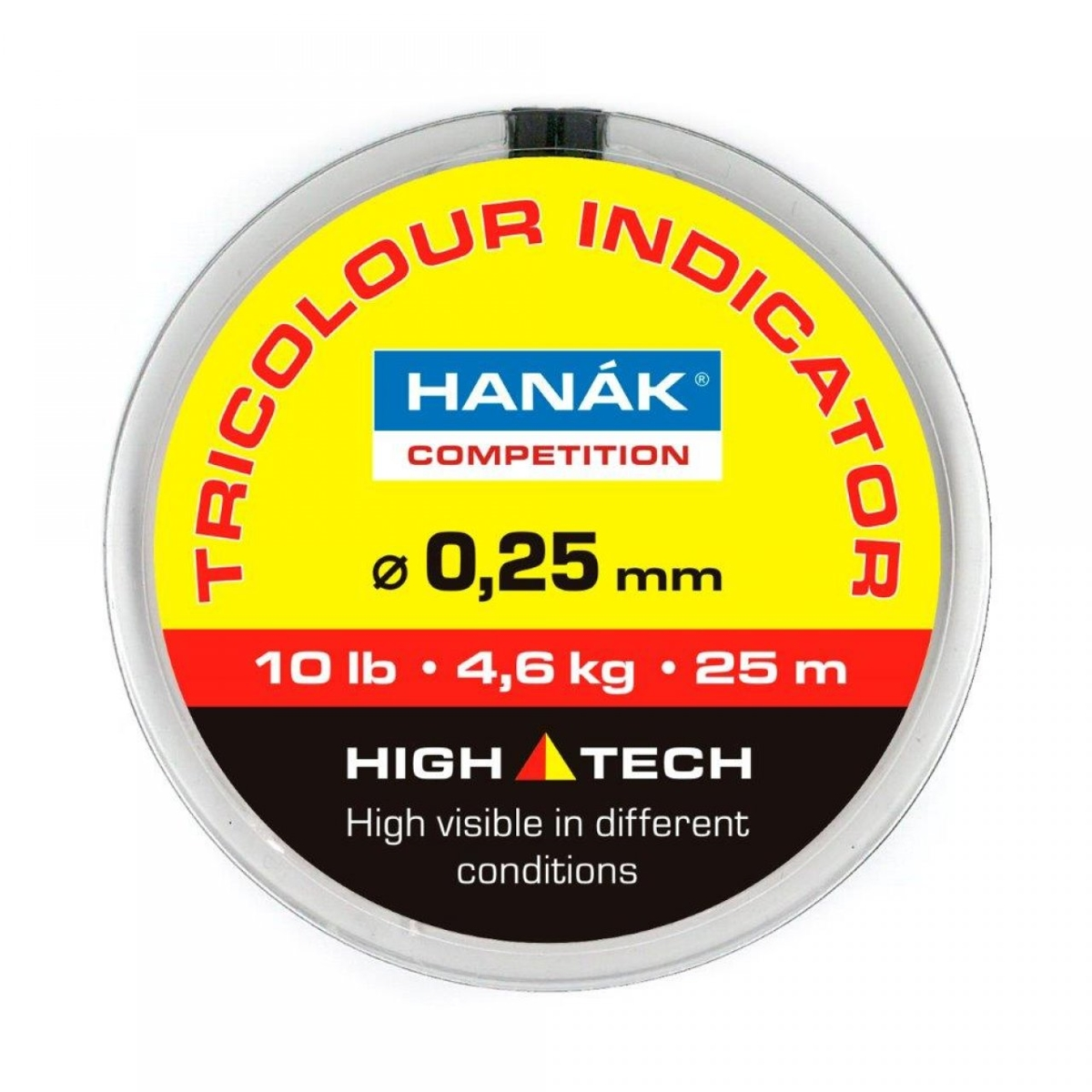 HANÁK Competition Tricolour Indicator Line 25 m