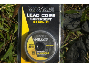 MIVARDI Šňůrka Lead core SuperSoft - Stealth  10m/45lb