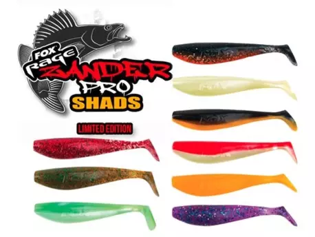 FOX Rage Zander Pro Shads 10cm  VÝPRODEJ