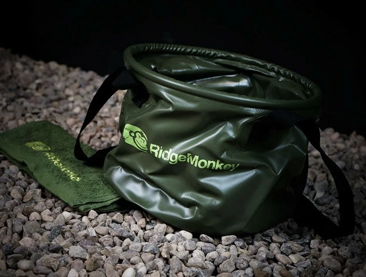 RidgeMonkey skládací kbelík Collapsible Water Bucket 🎣 Na Soutoku