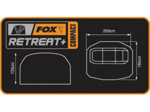 FOX Bivak Retreat+ Compact VÝPRODEJ