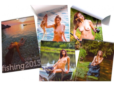 Nástěnný kalendář FISHING 2013