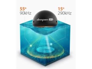 Deeper Fishfinder Pro+ Wifi + GPS + ČELOVKA PETZL TIKKA ZDARMA !!