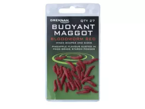 DRENNAN Červy Buoyant Maggot bloodworm red