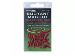 DRENNAN Červy Buoyant Maggot bloodworm red