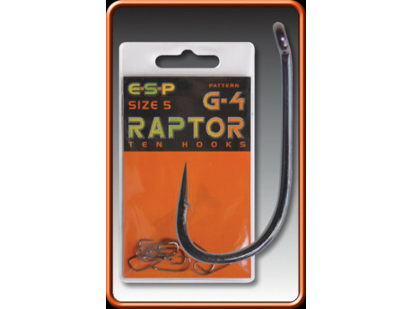 ESP Háček Raptor G4 vel. 7, 10 ks