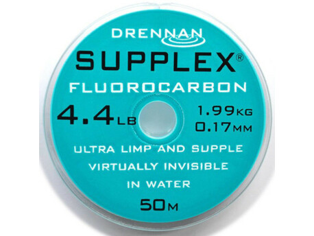 DRENNAN Vlasec Supplex fluorocarbon 50m 6,4lb 0,22mm