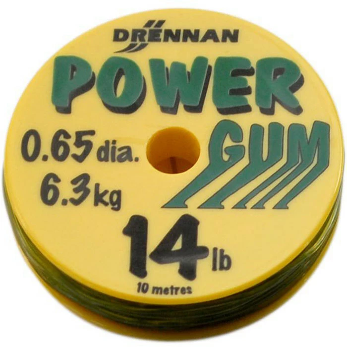 DRENNAN Feederová guma Powergum 14lb / 6,3kg Green