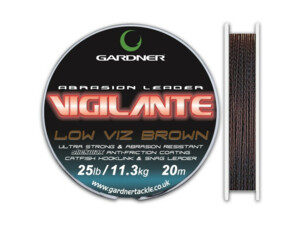 GARDNER Splétaná šňůra Vigilante brown 20m