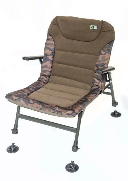 Křeslo Starfishing Mini Deluxe Fleece Camo