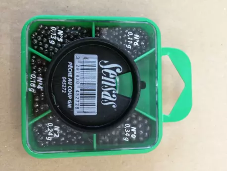 SENSAS Sada broků 0,11g-0,34g
