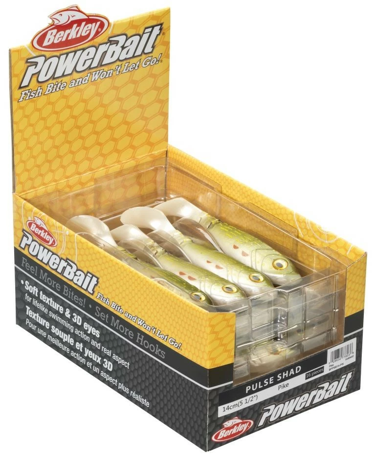 BERKLEY PB PULSE SHAD 18CM PIKE PDQ