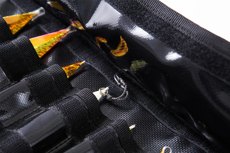 ABU GARCIA SS DOUBLE FLAP JIG ROLL BAG M OLIVE