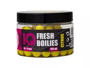 LK BAITS IQ Method Feeder Boilies Fresh 10-12mm,150 ml Citrus