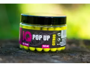 LK BAITS IQ Method Feeder Pop UP Fluoro Boilies 10-12mm,150 ml Citrus
