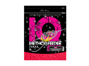LK BAITS IQ Method Feeder Speed Fluoro Pellets 600g Cherry 2mm