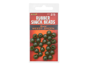 ESP Rubber Shock Beads Weedy Green 8mm
