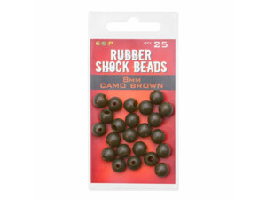 ESP Rubber Shock Beads Camo Brown 8mm
