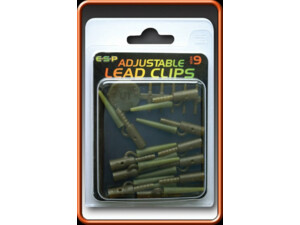 ESP Adjustable Lead Clip Kits Camo Brown