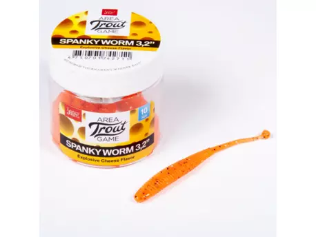 LUCKY JOHN SPANKY WORM 3,2" 10ks - barva 036