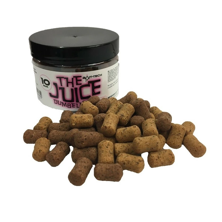 BAIT-TECH Chytací peletky The Juice Dumbells - Pellet Wafters 10 mm