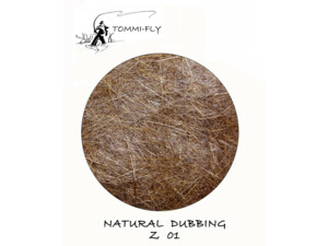 Tommi-fly NATURAL DUBBING - HARE - přírodní