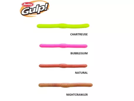 Červ Berkley Gulp! Fat Floating Trout Worm 5cm