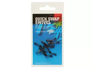 GIANTS FISHING Rychlovýměnný obratlík Quick Swap Swivel, UK.4 (vel.8 EU )/10ks