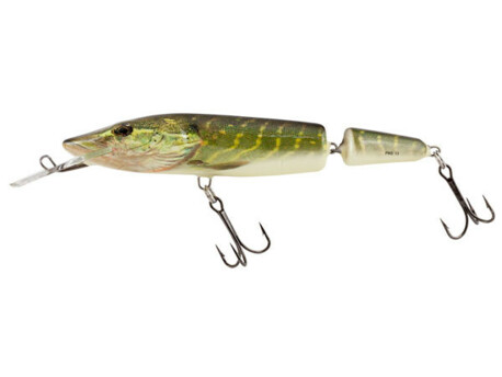 SALMO Pike Jointed Deep Runner 13cm - REAL PIKE