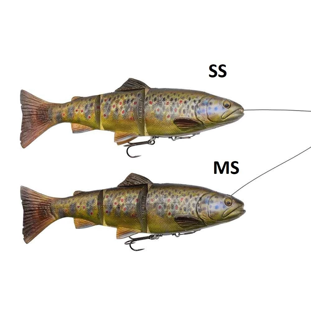 SAVAGE GEAR 4D Nástraha Line Thru Trout VÝPRODEJ